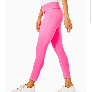 Lilly Pulitzer Luxletic Corso Pants in Aura Pink